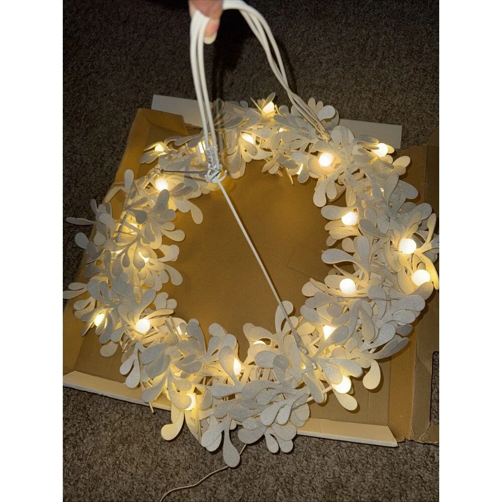 IKEA STRÅLA LED Holiday Decorative Chandelier DISCONTINUED 21x21 “ No Tex Cones